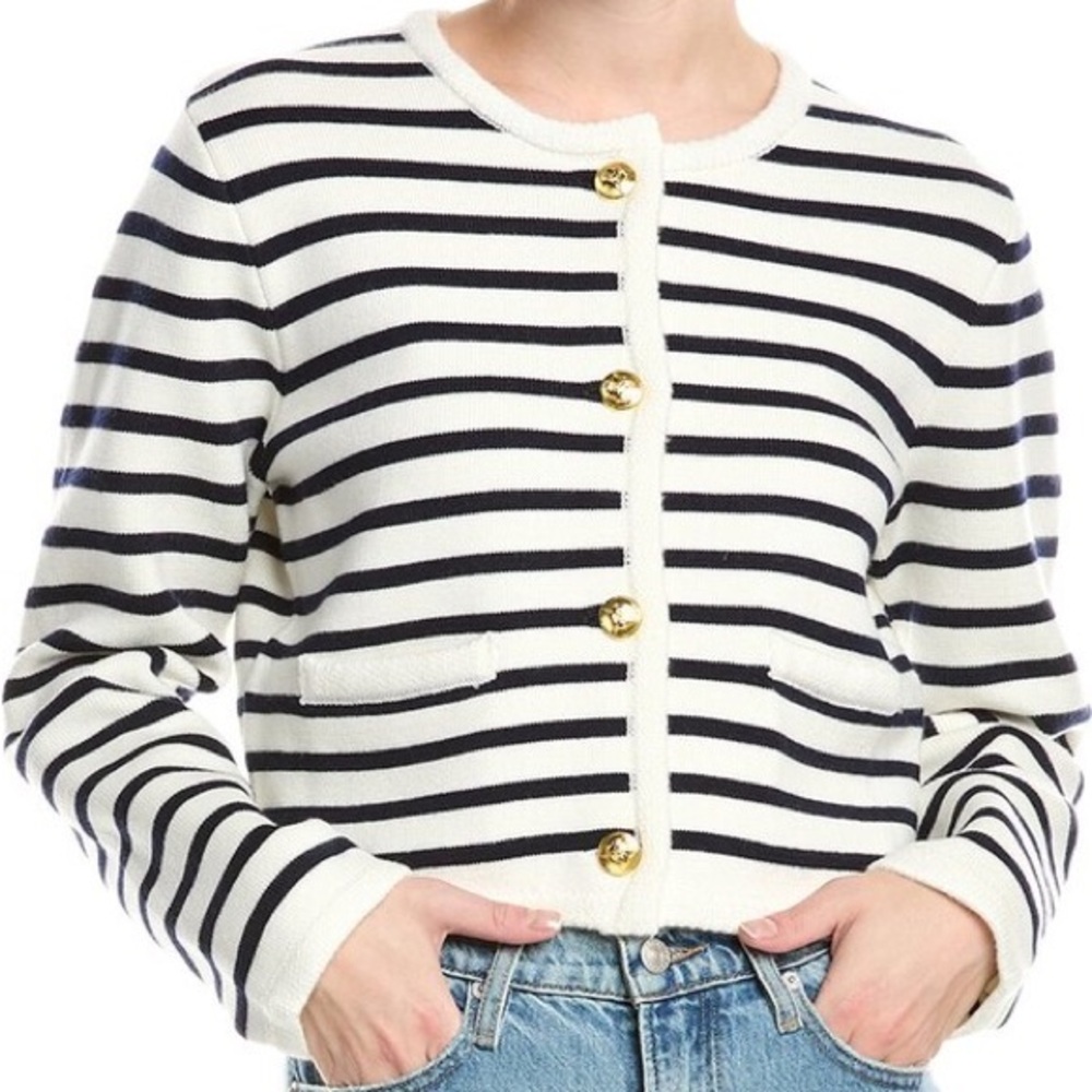 Jessica Simpson Striped Cardigan